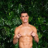 Cristiano Ronaldo con unos boxers azules primavera/verano 2017 de CR7 Underwear