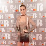 Katy Perry vestida de Versace en los BRIT Awards 2017
