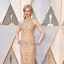 Nicole Kidman con un vestido oriental en los Premios Oscar 2017