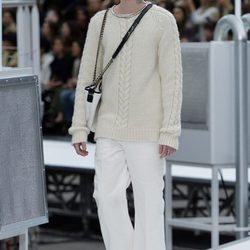 Jersey de lana de Chanel otoño/invierno 2017/2018 en la Paris Fashion Week