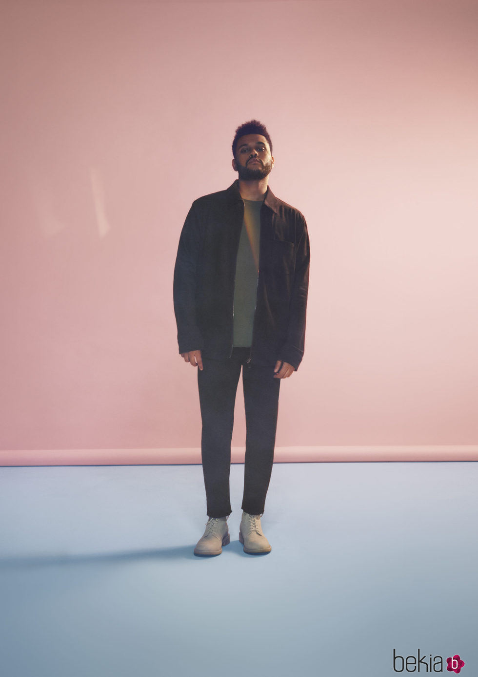 The Weeknd con una chaqueta informal de H&M primavera/verano 2017