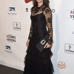Penélope Cruz con un vestido de encaje y tul en los Premios de la Unión de Actores