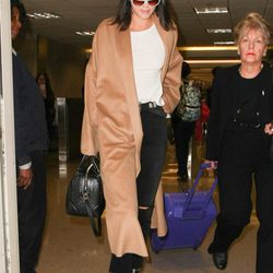 Kendall Jenner con un look boho-chic en Los Ángeles