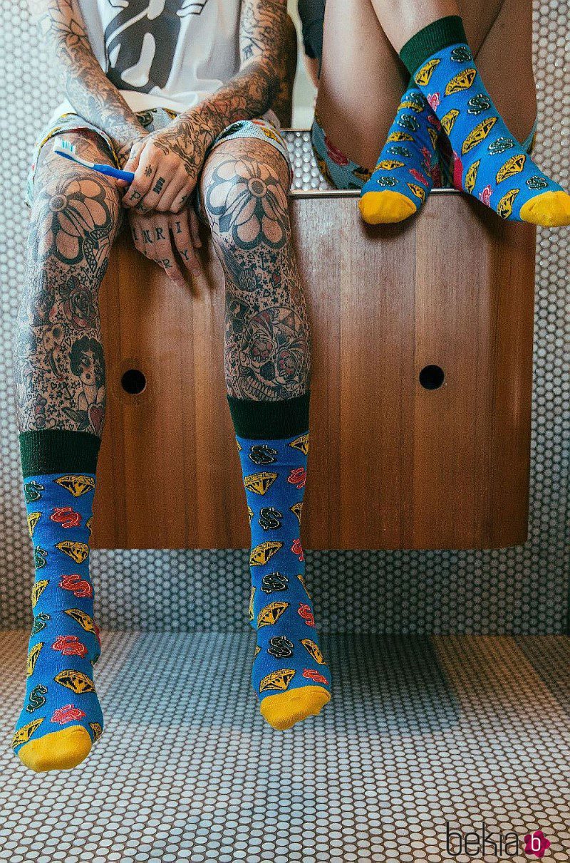 Calcetines de colores de la primavera/verano 2017 de Happy Socks con la firma de Pharrell Williams