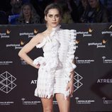 María León con un total look white en la gala de clausura del Festival de Cine de Málaga 2017