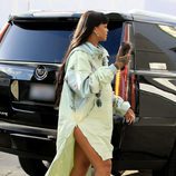 Rihanna con unos tacones de Puma en Los Ángeles