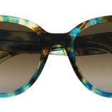 Gafas de sol con montura azul de Loewe primavera/verano 2017