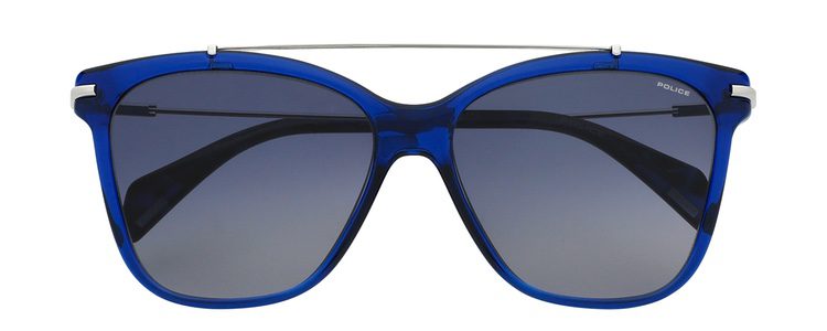 Gafas de sol con montura azul de Police primavera/verano 2017