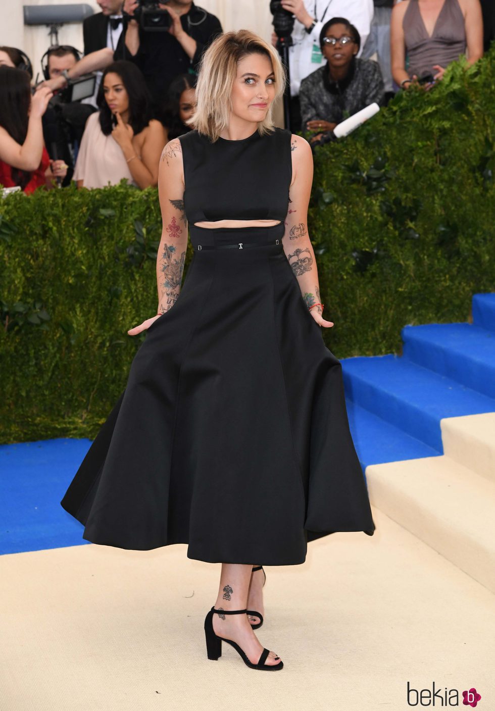 Paris Jackson con un vestido de Calvin Klein en la Gala del MET 2017