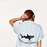 Camisa denim de la colección cápsula para verano 2017 de Zara y Maui and Sons