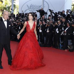 Sara Sampaio opta por un Zuhair Murad para la gala inaugural del Festival de Cannes 2017