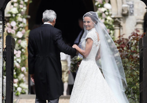 Pippa Middleton el día de su boda con James Matthews