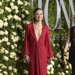 Olivia Wilde en la alfombra roja de los Tony Awards 2017
