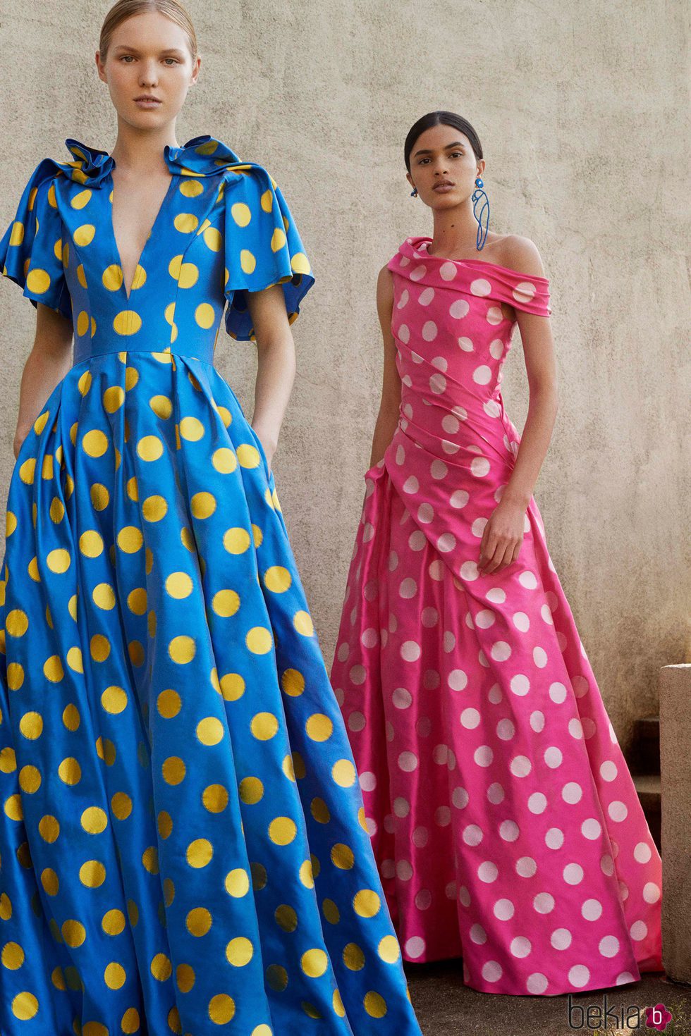 Vestidos de lunares de la Colección Resort 2018 de Carolina Herrera