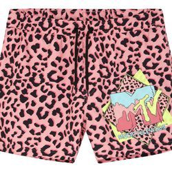 Pantalones cortos de estampado animal rosa de la colección colaborativa 'ASOS x MTV'