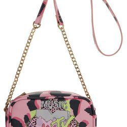 Bolso con estampado animal rosa de la colección colaborativa 'ASOS x MTV'