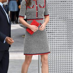 La Duquesa de Cambridge con un vestido de tweed