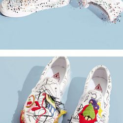 Vans con gomas y alfileres diseñadas por Marc Jacobs