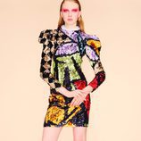 Vestido multicolor de la colección primavera 2018 de Nina Ricci