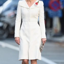 Kate Middleton con vestido y abrigo a juego