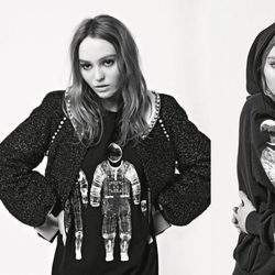 Campaña de la colección otoño/invierno 2017 de Chanel con Cara Delevingne y Lily-Rose Depp