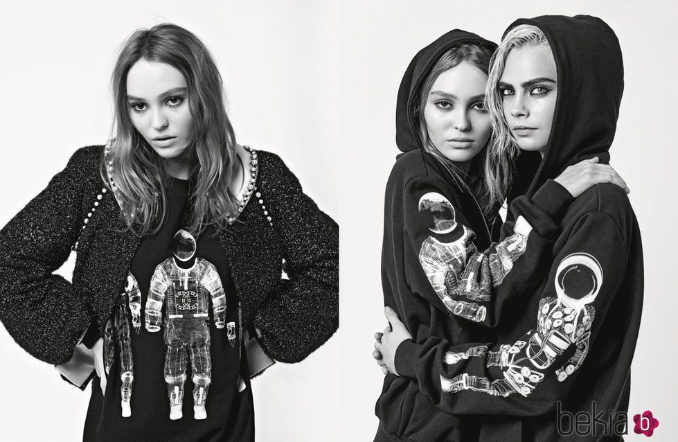 Campaña de la colección otoño/invierno 2017 de Chanel con Delevingne y Lily-Rose Depp - Galería en Bekia Moda