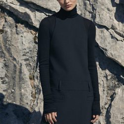 Vestido negro de H&M Studio otoño/invierno 2017/2018