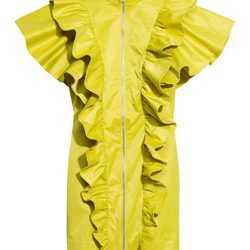 Vestido de piel amarillo de la nueva colección & Other Stories otoño/invierno 2017/2018