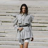 Vestido corto de Nina Ricci primavera/verano 2018 en la París Fashion Week
