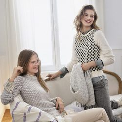 Jerseys con estampados nórdicos en la nueva colección de la temporada otoño/invierno 2017 de Uniqlo por Ines de la Fressange