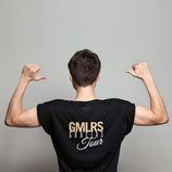 Camiseta negra de la propia colección de Gemeliers