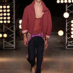 Primera colección masculina de Isabel Marant x Bernabé Hardy temporada primavera/verano 2018 en Fashion Week París