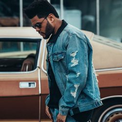 The Weeknd con chaqueta de la colección 'Puma x Xo'