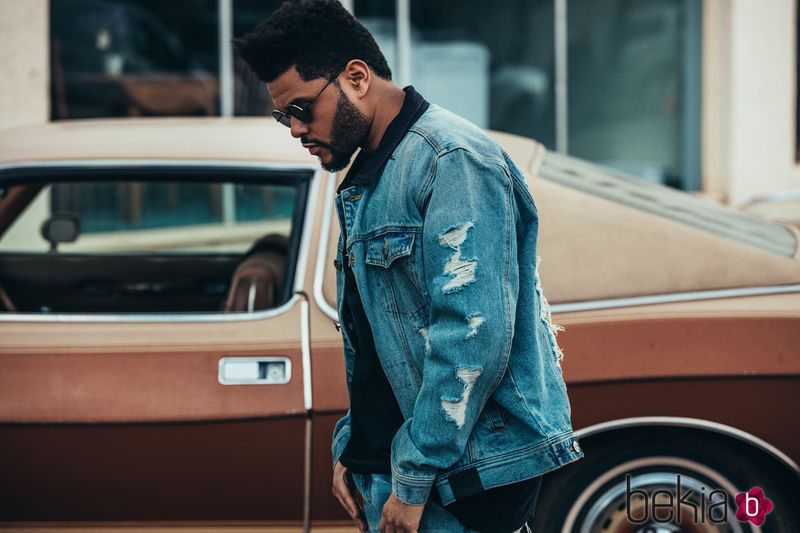 The Weeknd con chaqueta de la colección 'Puma x Xo'
