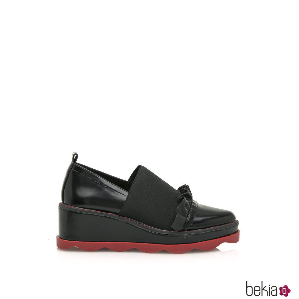 Zapato florty negro de la colección de SixtySeven FW17/18