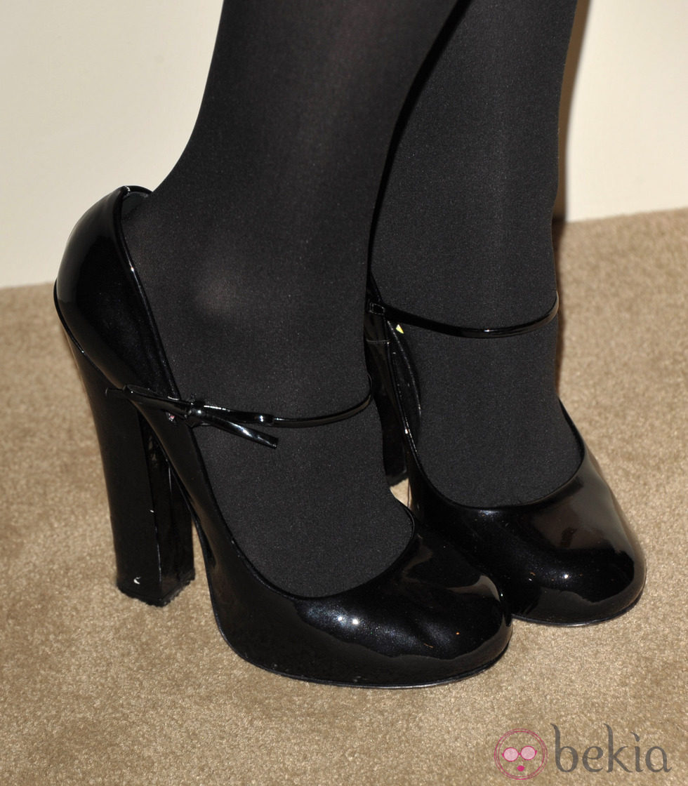 Block heels negros