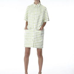 Vestido estilo camisa de cuadros vichy de la colección 'Resort 18' de '2ND LAB by The 2nd Skin Co'
