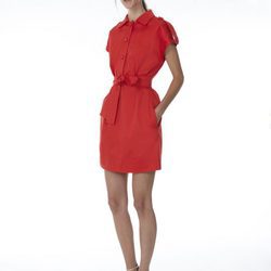 Vestido mini en color rojo de la colección 'Resort 18' de '2ND LAB by The 2nd Skin Co'