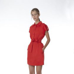 Vestido mini en color rojo de la colección 'Resort 18' de '2ND LAB by The 2nd Skin Co'