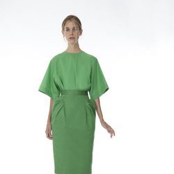Falda y blusa color verde de la colección 'Resort 18' de '2ND LAB by The 2nd Skin Co'