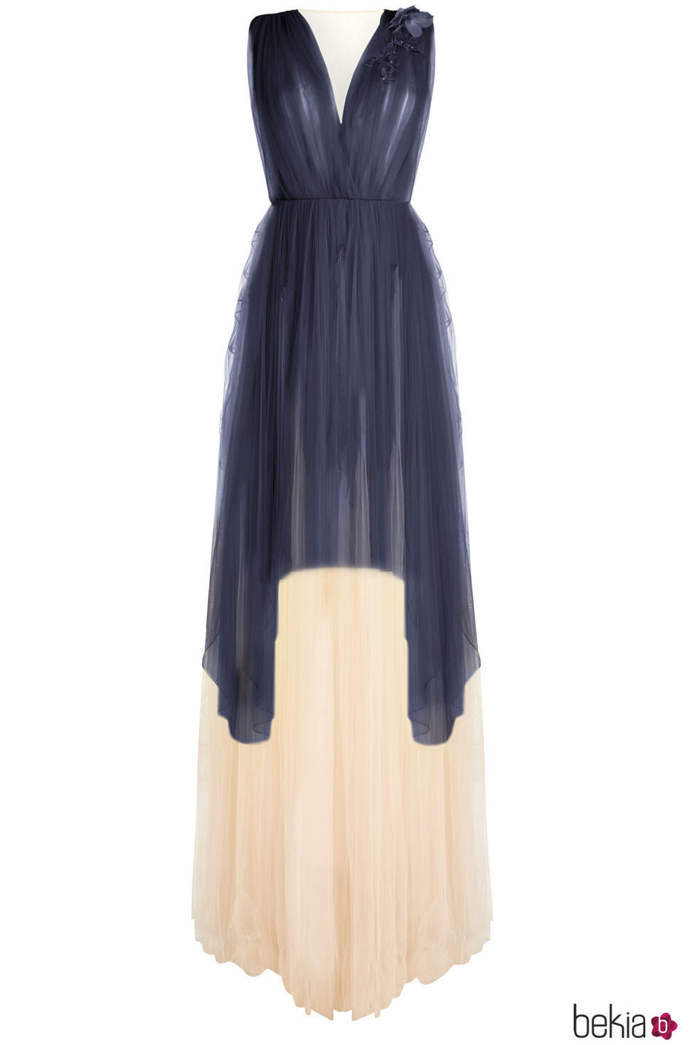 Vestido de tul de la colección cápsula que Delpozo venderá en Stylebop.com