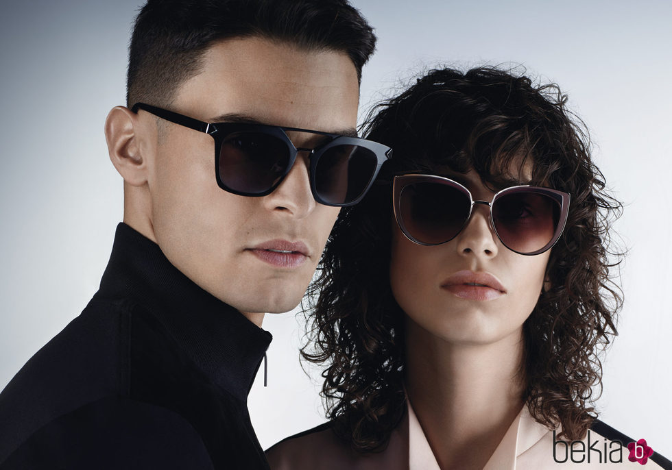 Gafas de sol de la firma Karl Lagerfeld y la compañía Marchon
