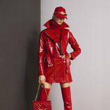 Total look red de la colección Pre-Fall 2018 de Versace