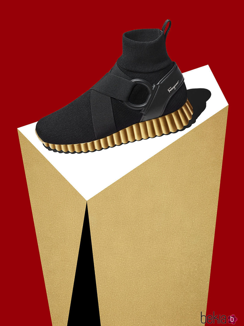 Zapatillas deportivas de la colección Navidad 2017 de Salvatore Ferragamo