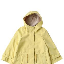 Impermeable amarillo con capucha para mujer de la colección de Primavera-Verano 2018 de Esprit