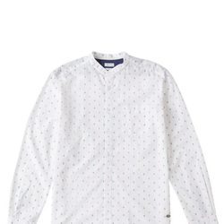 Camisa blanca con anclas para hombre de la colección de Primavera-Verano 2018 de Esprit