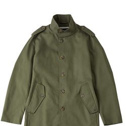 Abrigo estilo militar verde para hombre de la colección de Primavera-Verano 2018 de Esprit