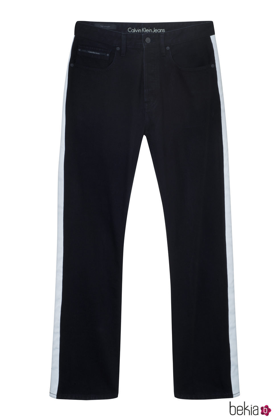 Pantalón negro masculino de Calvin Klein de la colección primavera jeans 2018