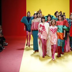 Desfile de Ágatha Ruíz de la Prada colección otoño/invierno 2018/2019 en la Madrid Fashion Week