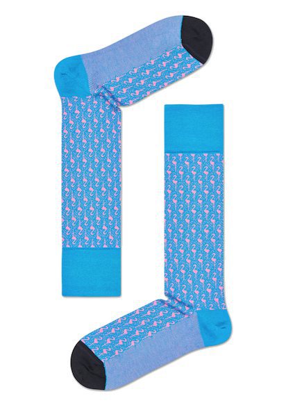 Calcetines para hombre en color azul de la Nueva Colección de Happy socks 2018
